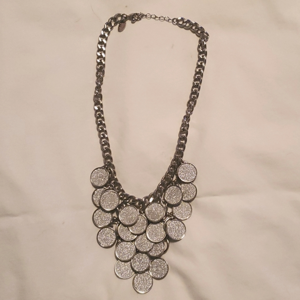Charming Charlie silver necklace
